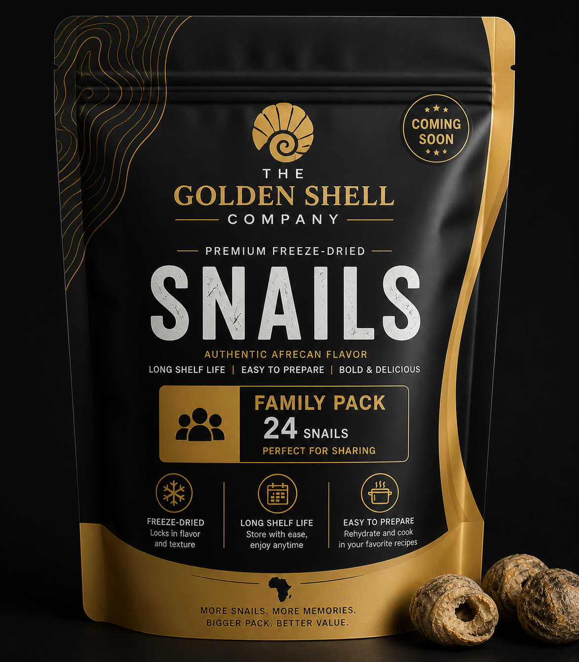 Family Pack (20 Snails)